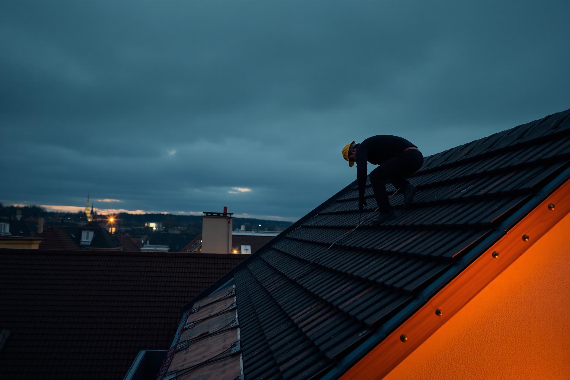 Montáž střešních oken VELUX v Praze